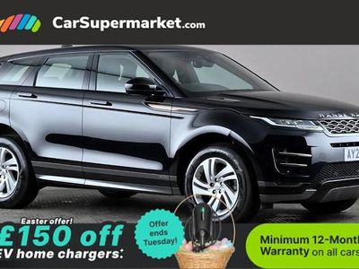 Used Land Rover Range Rover evoque R-Dynamic 152 HP (111 kW) 2020 Black SUV