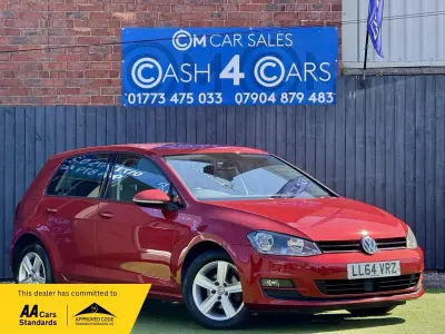 Used VW Golf VII Match 2014 Red Hatchback
