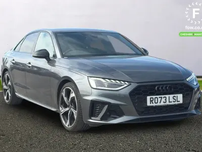Used Audi A4 Black Edition 150 HP (110 kW) 2023 Grey Sedan