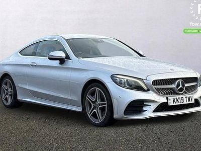 Silver Used 2019 Mercedes C220 Active Coupe | £17,599 (Good price)
