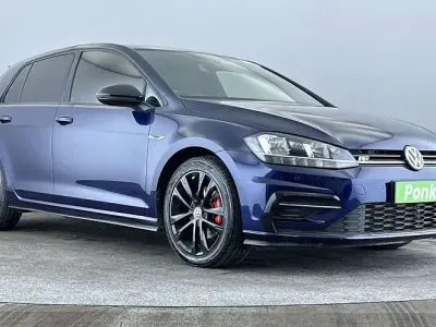 Used VW Golf VII R-line 150 HP (110 kW) 2019 Blue Hatchback