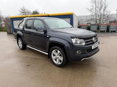 Blue Used 2011 VW Amarok Highline Pickup | £6,495 (Fair price)