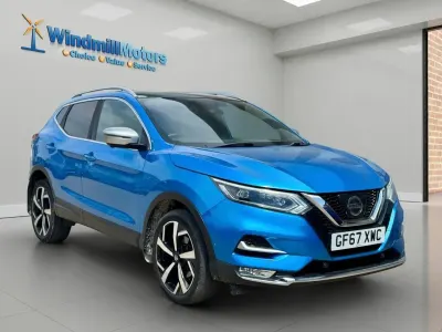 Used Nissan Qashqai Tekna+ 110 HP (80 kW) 2017 Blue SUV