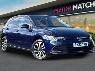 Used VW Golf VIII Active 110 HP (80 kW) 2021 Blue Hatchback