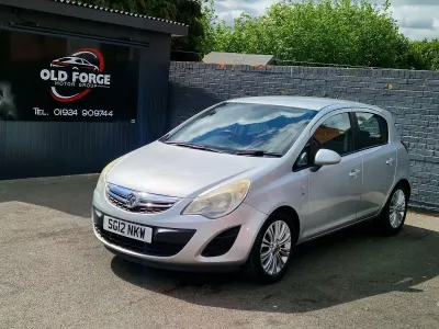 Used Vauxhall Corsa S 2012 Silver Hatchback