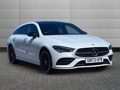 Usado Mercedes CLA250e AMG Line Premium Plus 218 HP (160 kW) 2023 Branco Sedan