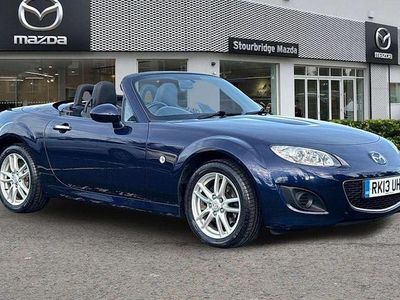Used Mazda MX5 126 HP (92 kW) 2013 Blue Cabriolet