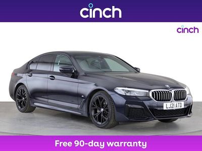 Black Used 2021 BMW 520 M Sport Sedan | £21,999 (Good price)