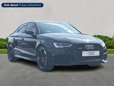 Used Audi RS3 Sport 400 HP (294 kW) 2019 Black Sedan