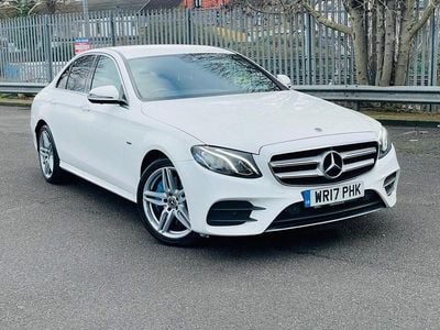 White Used 2017 Mercedes E350 AMG line Sedan | £13,575