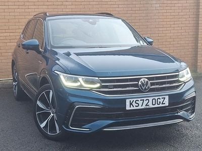 Used VW Tiguan R-line 150 HP (110 kW) 2023 Blue SUV