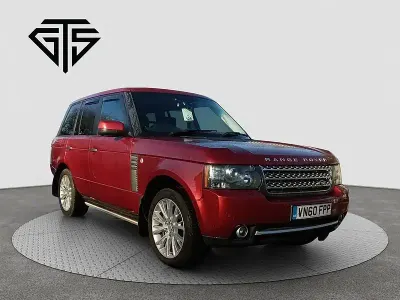 Begagnad Land Rover Range Rover Autobiography 313 HK (230 kW) 2010 Röd SUV