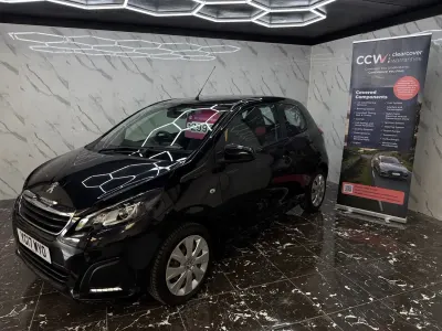 Second-hand Peugeot 108 Active 68 CP (50 kW) 2017 Negru Hatchback