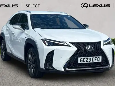 Used Lexus UX Sport Design Packet 184 HP (135 kW) 2023 F sport white SUV
