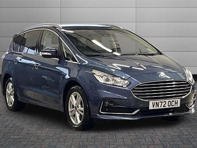 Used Ford S-MAX Titanium 190 HP (139 kW) 2022 Blue MPV