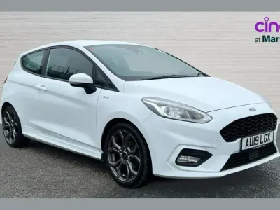 Used Ford Fiesta ST-Line 100 HP (73 kW) 2019 White Hatchback
