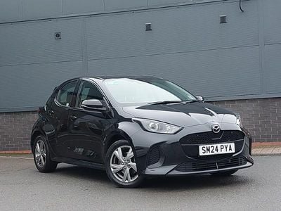 Used Mazda 2 Exclusive-Line 116 HP (85 kW) 2024 Black Hatchback