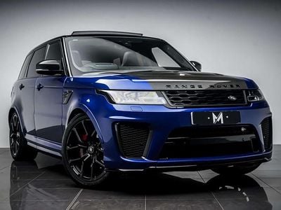 Used Land Rover Range Rover Sport SVR 575 HP (422 kW) 2020 Blue SUV