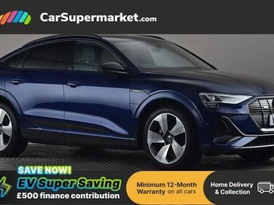 Used 2022 Audi e-tron Sportback Black Edition SUV | £24,197 (Good price)