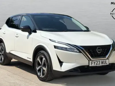 Used Nissan Qashqai N-Connecta 190 HP (139 kW) 2023 White SUV