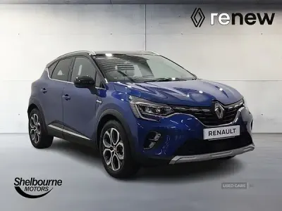 Used Renault Captur Techno 143 HP (105 kW) 2024 Special metallic  iron blue  SUV