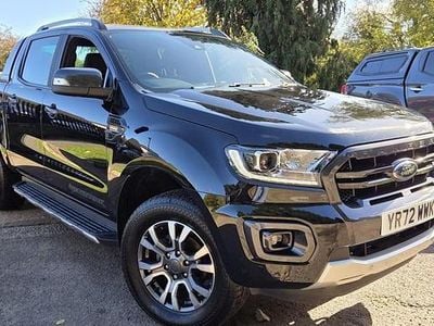 Black Used 2022 Ford Ranger Wildtrack Pickup | £19,000 (Good price)