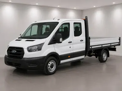 Used Ford Transit 130 HP (95 kW) 2018 White Van