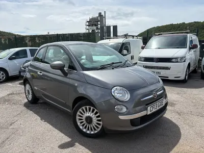 Used Fiat 500 Lounge 69 HP (50 kW) 2013 Grey Hatchback