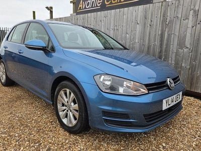 Used VW Golf VII SE 150 HP (110 kW) 2014 Blue Hatchback