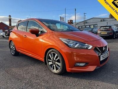 Orange Used 2020 Nissan Micra Tekna Hatchback | £10,995 (Fair price)