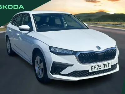 Used Skoda Scala SE 115 HP (84 kW) 2025 White Hatchback
