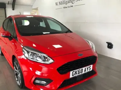 Used Ford Fiesta ST-Line 2018 Red Hatchback