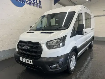 Used Ford Transit Trend 130 HP (95 kW) 2024 White Van