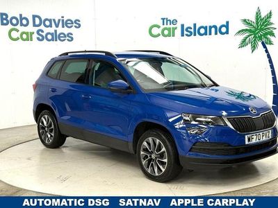 Used Skoda Karoq SE Drive 150 HP (110 kW) 2020 Blue SUV