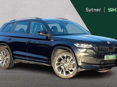 Black magic pearl effect Used 2022 Skoda Kodiaq SportLine SUV | £25,000 (Good price)