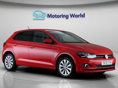 Used VW Polo Match 80 HP (58 kW) 2020 Red Hatchback