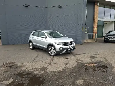 Used VW T-Cross SE 95 HP (69 kW) 2022 Silver SUV