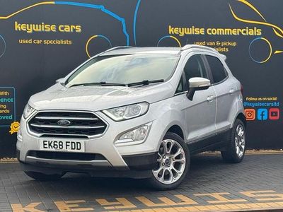Silver Used 2018 Ford Ecosport Titanium SUV | £8,990 (Fair price)