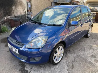 Used Ford Fiesta Zetec 2008 Blue Hatchback
