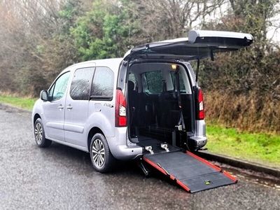 used Peugeot Partner Tepee 3 Seat Wheelchair Accessible Disabled Access Ramp Car MPV 2016