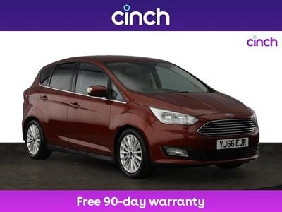 Red Used 2016 Ford C-MAX Titanium MPV | £7,249 (Fair price)