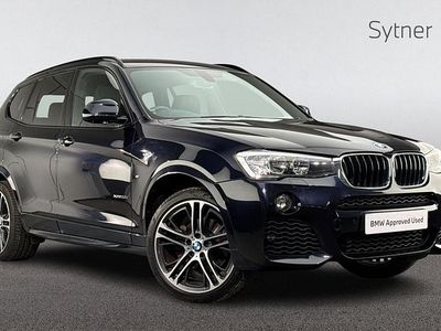Used BMW X3 M Sport 187 HP (137 kW) 2017 Black SUV