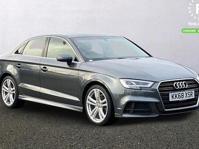 Grey Used 2019 Audi A3 S-Line Sedan | £17,399 (Fair price)