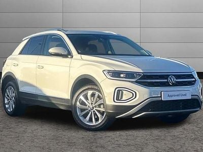 White Used 2022 VW T-Roc Style SUV | £18,650 (Fair price)