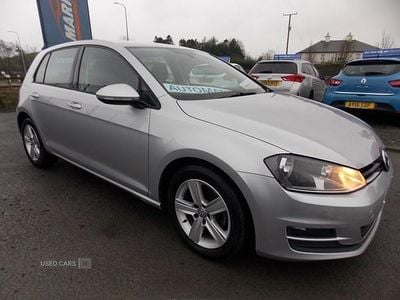 Used VW Golf VII Match 110 HP (80 kW) 2015 Silver Hatchback