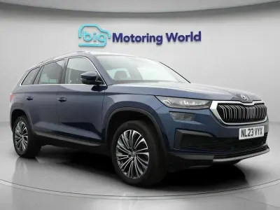 Used Skoda Kodiaq SE L Executive 150 HP (110 kW) 2023 Blue SUV