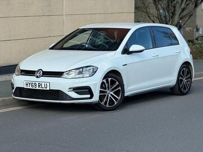Used VW Golf VII R-line 150 HP (110 kW) 2019 White Hatchback