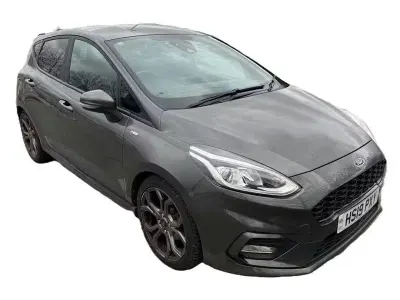 Begagnad Ford Fiesta ST-Line 100 HK (73 kW) 2019 Grå Halvkombi