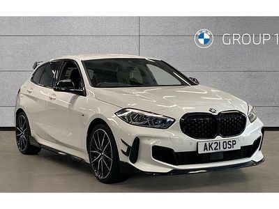 Used BMW M135 Shadowline 306 HP (225 kW) 2021 White Hatchback