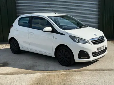 Used Peugeot 108 Active 2015 White Hatchback
